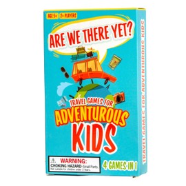 Boxer Gifts Are We There Yet? Family Travel Game - 4 in 1 Card Game Perfect For Travelling - Fun Card Games For Kids and Families