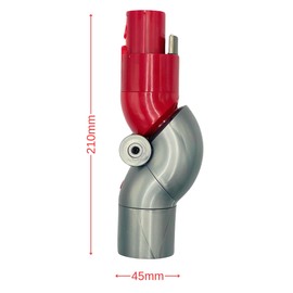 Low Reach Vacuum Cleaner Adaptor Compatible for Dyson V7, V8, V10, V11, V15, SV12 - Quick Release Adapter Attachments, Hose Tool Parts Accessories for Cleaning Under Couch at Home (1PC)