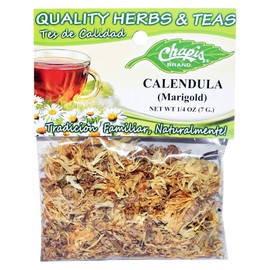 6 PIECES CHAPIS CALENDULA NATURAL HERBS HIERBAS Net Wt. 1/4 oz. (7 g)