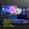 CPU Air Cooler 3.5in Dual Tower 6 Heat Pipes 3pin