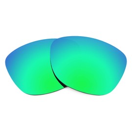 Revant Replacement Lenses Compatible With Oakley Frogskins, Non-Polarized, Emerald Green MirrorShield