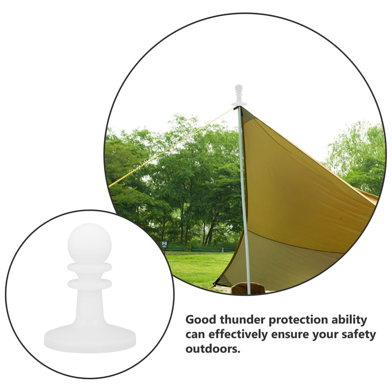 Abaodam Camping Hat Canopy Anti- Hat 4pcs Tent Supplies for