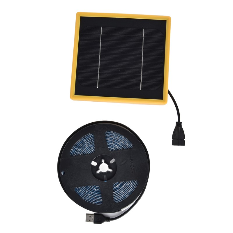 Solar Plant Grow Light Strip Solar Power Full Spectrum 5W