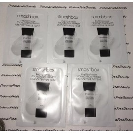 Smashbox *PHOTO FINISH* Clear Foundation Primer (.05oz/1.5ml) X 5 Travel Samples