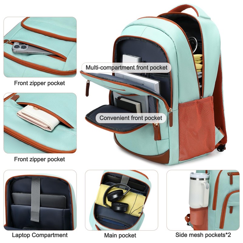 BOVIP Travel Backpack For Men Women,40L Carry On Backpack Flight