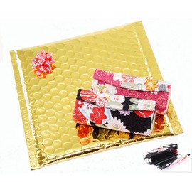 KT Inc Black and Red Japaenese Flower Retro Style Lipstick Cases with Mirrors Gift Set