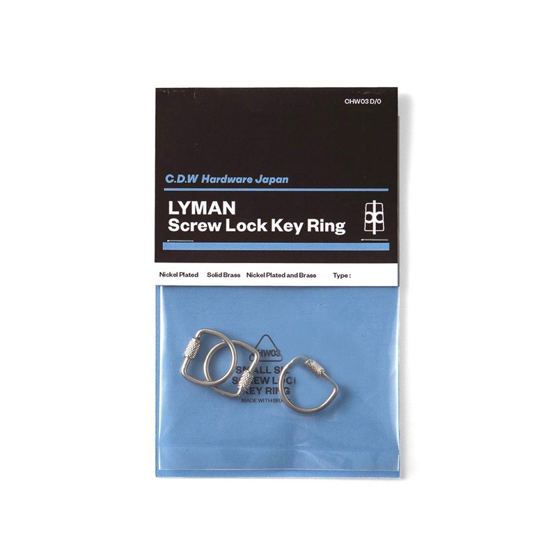 [Candy Design & Works] Lyman CHW-03 Screw Lock Key Ring