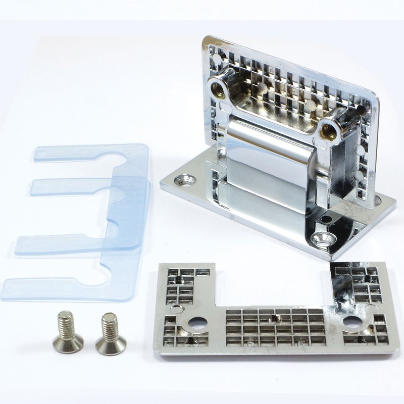 Di Vapor (R) 90 Degree Wall Mounted Shower Door Glass