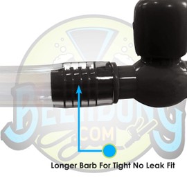 Premier Beer Bong Funnel - With Valve - No Kink Tubing, Food Grade, You Pick From 7 Colors! Tailgating, Parties, Spring Break,(Pink)