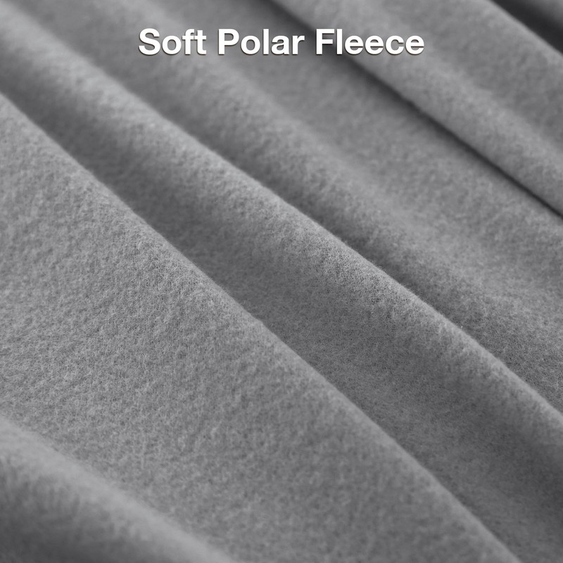 Softan Fleece Full Sheets Set 4-Piece Fuzzy Bed Sets with