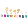 Dreadlocks Jewelry Hair Braiding Beads Alloy Dreadlocks Cuff Ring Hair