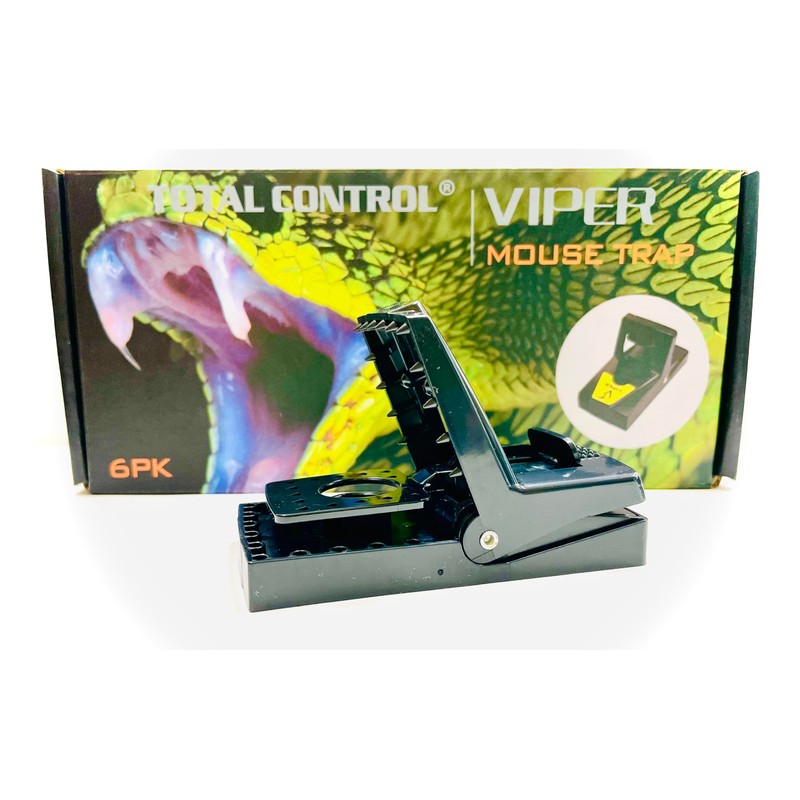 Viper Mouse Traps Lightning Fast Snap Trap, Premium Disposable or