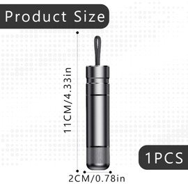 Safe Hammer Glass Breaker,Car Window Breaker,Hammerdex Glass Breaker,Rescue Stick For Cars,Safe Hammer For Car Windows,Lightweight and Portable Suitable For Rescue, Escape And Life-Saving (Black)