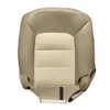 Mievlyo Driver Side Bottom Replacement PERF Leather Seat Cover Tan