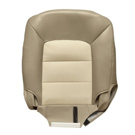 Mievlyo Driver Side Bottom Replacement PERF Leather Seat Cover Tan Compatible with Ford Expedition 2003 2004 2005 2006