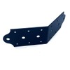 4 Pcs Heavy Duty Flush Inside 45-Degree Angle Bracket Steel