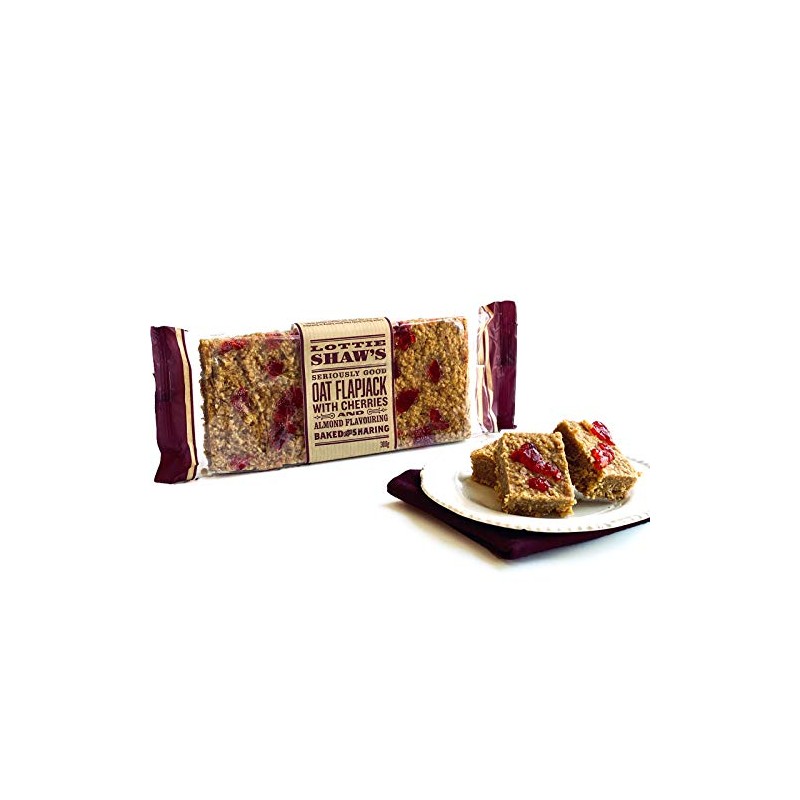 Lottie Shaw's - Cherry & Almond Flapjack, 300g