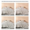 Litanika Super King Plus Comforter Linen Grey, 3 Pieces Tufted
