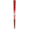 Kawai 124001 Chopsticks Antibacterial Ciel, Red, 9.1 inches (23 cm),