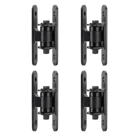 SPARKWHIZ 7" Heavy Duty Gate Hinge, Bolt onto or Weld on Gate Hinge with Needle Roller Bearing for Driveway Vehicular Pedestrian Gates, 4 Pack
