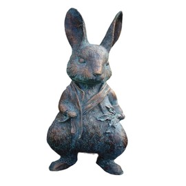 Snblzhef Outdoor Animal Statues Funny Animal Statue Garden Ornaments Small Animal Figurines