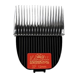 Kenchii Professional Dog Clipper Blade Size 3F (12mm) Flash Pet Hair Clipper - Detachable Stainless Steel Blades for Dog Grooming - Hair Clippers & Accessories Pet Shaving Blades