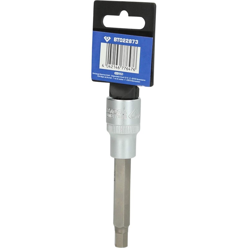 BRILLIANT TOOLS BT022873 1/2 Inch Hex Socket Bit Socket, 100