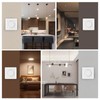 KYOTECH LED Dimmer Switch, Rotary Dimmer Flush-Mounted Dimmer Switch for