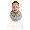 Shaggy Faux Poodle Fur Women's Fall Winter Infinity Scarf Neck
