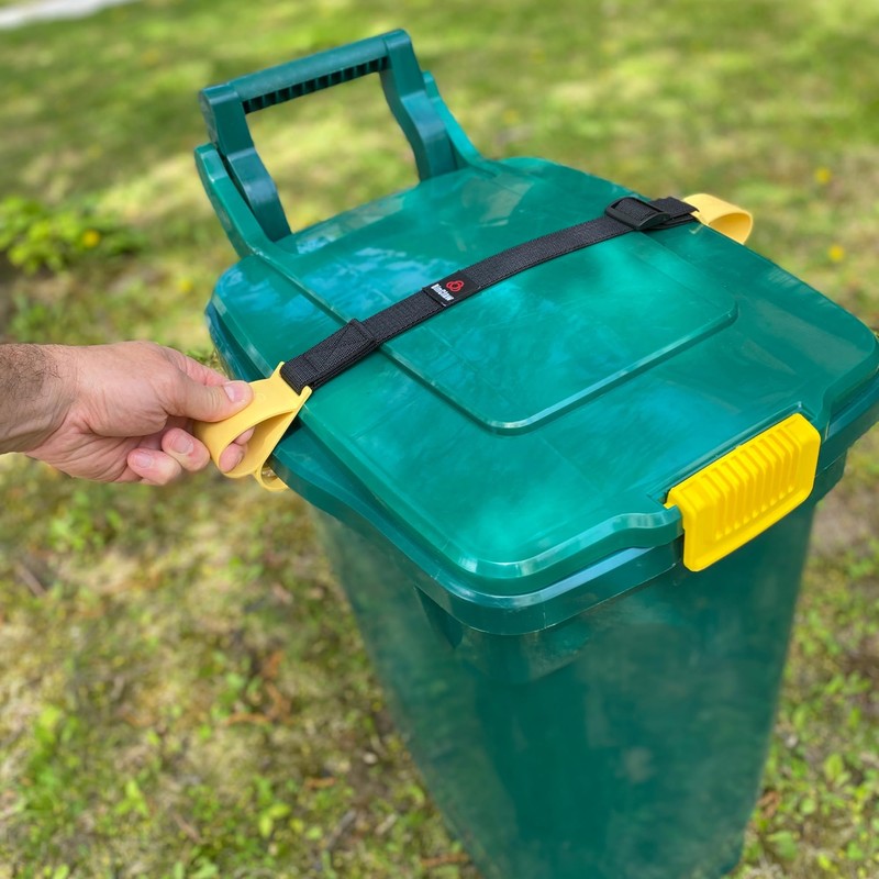 SideArm Nano by BinClaw. Dual Handle for Small Wheelie Bins