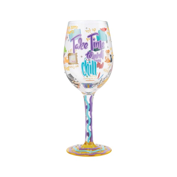 Lolita 6008809 TIME TO CHILL Wine Glass