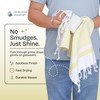 HEIRLOOM COMFORT 5 Pack Lemon Yellow Turkish Kitchen Towels 16"x26",