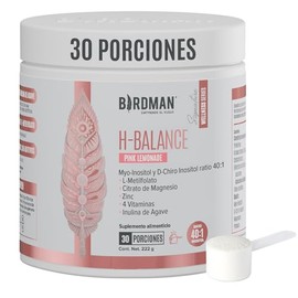 BIRDMAN H-Balance  Myo  D-Chiro Inositol, Citrato de Magnesio, Vitaminas y Zinc  Alta Concentracin en Proporcin 401  Frmula Premium Sin Aditivos...   
