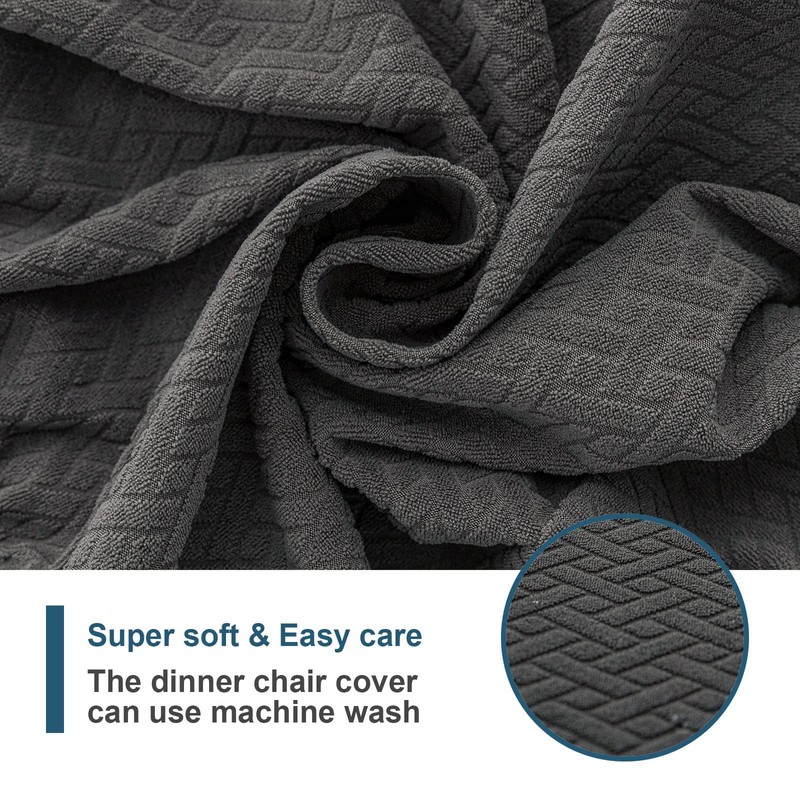 Genina Waterproof Seat Covers for Dining Room Chair Covers Waterproof
