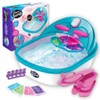 Shimmer ‘n Sparkle 6-in-1 Real Massaging Foot Spa for Kids
