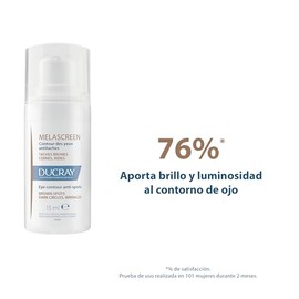 DUCRAY Melascreen Contorno de Ojos Antimanchas, Ilumina y corrige ojeras, manchas y arrugas, 15ml