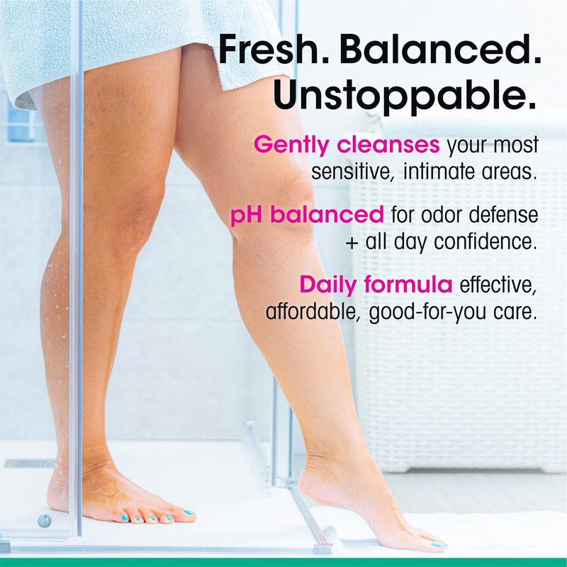 vH essentials, Ph Balanced Daily Feminine Wash, Tea Tree Oil