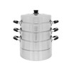 Concord 4 Tier Stainless Steel Steamer Cookware Pot (26 CM)