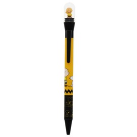 Sunstar Stationery S4649230 Snoopy Permanent Ballpoint Pen, Round Dome Pen, Charlie Brown