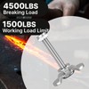 Vandrabase 8Pcs M8 x 60mm Stainless Steel L-Track Double Lug