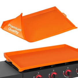 36" Blackstone Silicone Griddle Cover - Handles & All-Round Edge Design Blackstone Griddle Cover, Heavy Duty Food-Grade, All Season Blackstone Silicone Mat, [2025] Blackstone Griddle Accessory