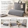 Lumbar Support Pillow for Sleeping – Memory Foam Waist Cushion