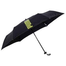 Puma PBS55MN55 Children's Plain Mini Folding Umbrella, 21.7 inches (55 cm) x 24.0 inches (6 cm), Black