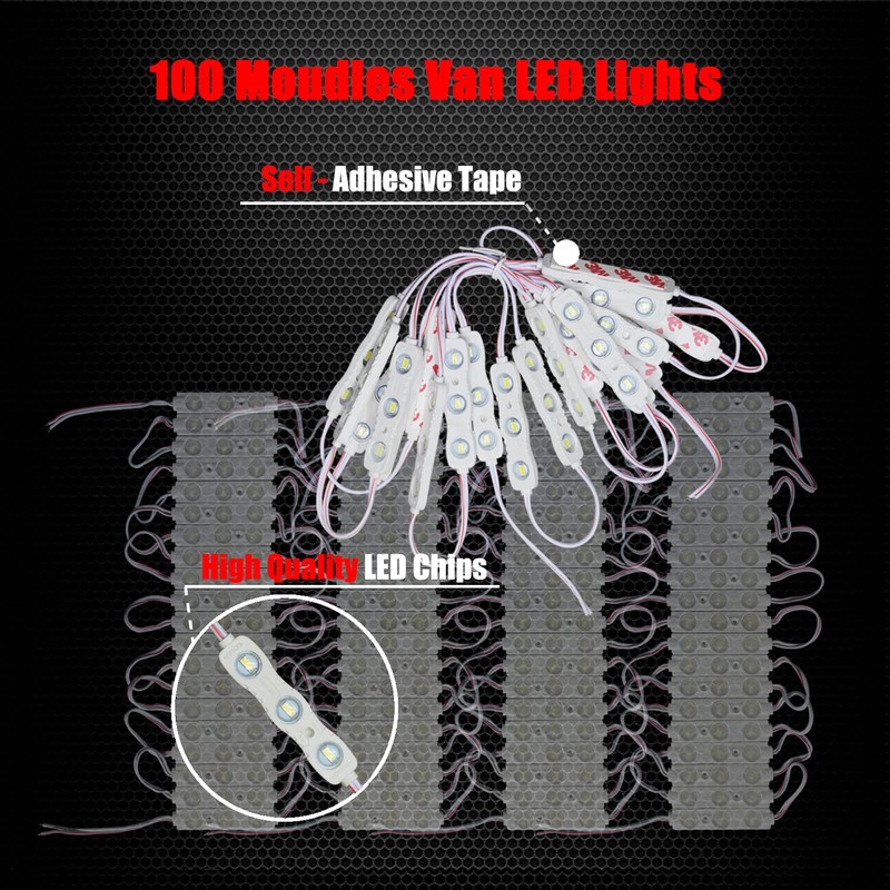 Ampper 12V 300 LEDs Interior Van Lights, LED Ceiling Lights