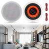 Herdio 4 Speakers 6.5" Bluetooth Ceiling / Wall Speaker Kit,