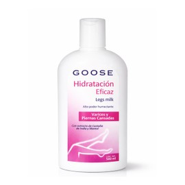 GOOSE Crema Corporal Hidratante 500 ml – Sensación Refrescante para Piernas Cansadas, Uso Diario