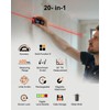 WELLRAY Dual Laser Measuring Tool Aluminum Shell Bi-Directional 400 Ft-in