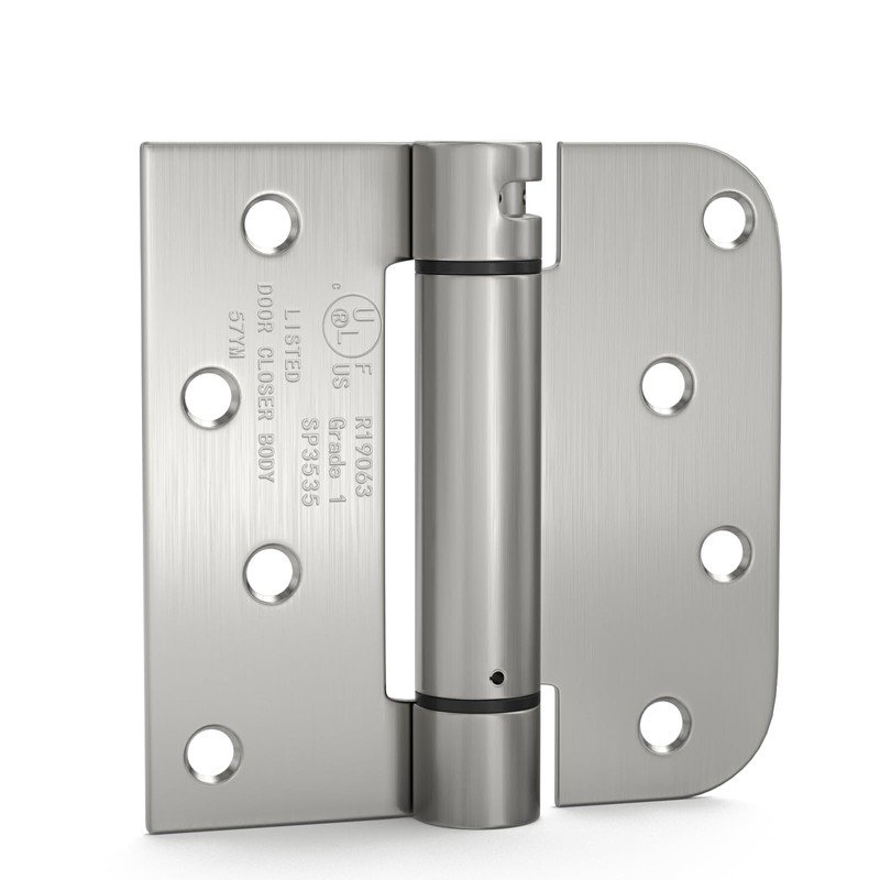 goldenwarm 3pack Satin Nickel Brushed Door Hinges 4 Inch Self