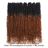 Toyotress Boho Human Hair Locs - 18 Inch 8 Packs
