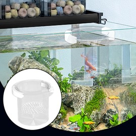 Breeder Box for Fish Tank,Fish Breeder Box for Aquarium | Safe Hatchery Incubator Feeding Container for Nursery Betta Fry Angelfish Egg Shrimp Acclimation